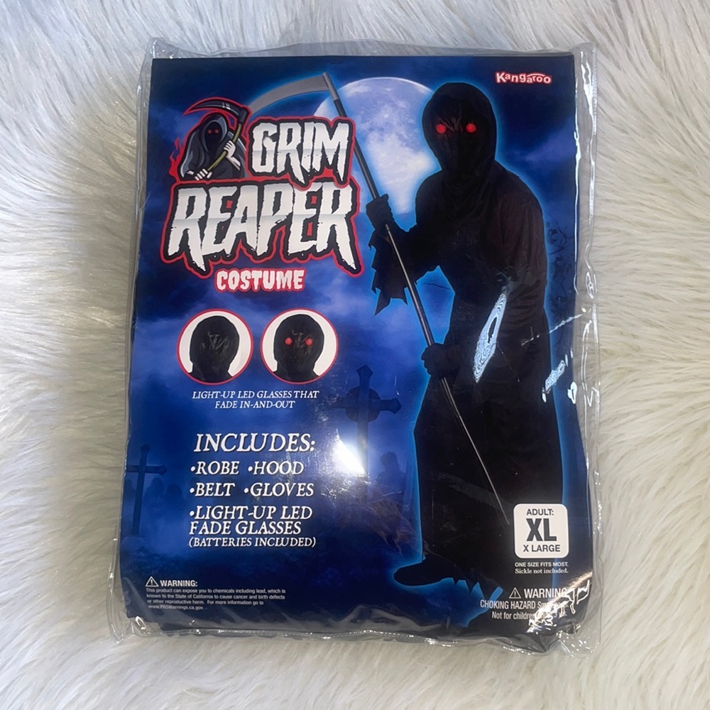 Grim Reaper Costume NWT